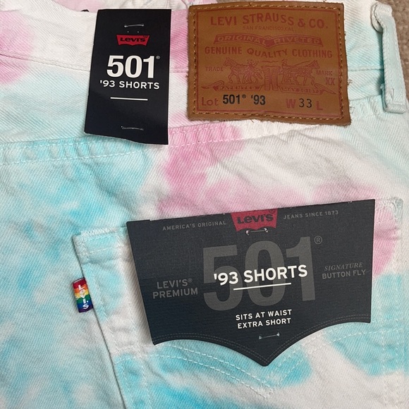 Levi's Pride 501 '93 Cut-Off 7 in. Shorts - Picture 9 of 9
